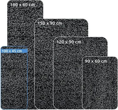 Ваш килимок GEAR Magic Dust Control - абсорбуючий килимок для підлоги, нековзний килимок для дверей, килим, який можна прати, прал