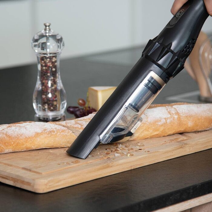 Акумуляторний ручний пилосос без мішка - акумуляторний пилосос з великою кількістю аксесуарів, включаючи довгу гнучку насадку - та