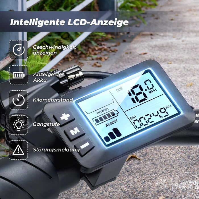 Складаний електровелосипед Finbike U1, 14" – компактний та зручний для міста