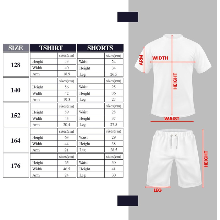 Футбольна майка Nostalgia Blue 7 Final, лімітований випуск, новий сезон, шорти, шкарпетки, дитячі розміри, синій 176 (12-13 років).