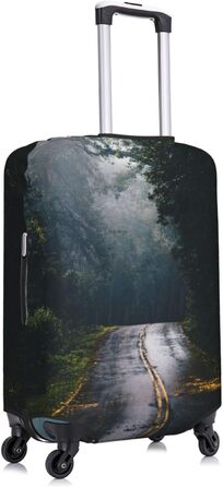 Чохол для валізи Міський пейзаж BAFAFA, еластичний захист від подряпин та пилу, чорний, розмір 80