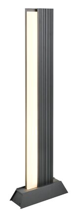 Світильник садовий LED Trio Mariza 447060142, литий алюміній, біле скло, 16 Вт, антрацит, висота 100 см