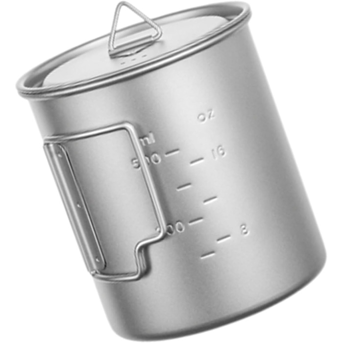 Термостійка кружка для напоїв, кружка для кемпінгу на свіжому повітрі, кава, кружка для скелелазіння для зручних подорожей, компактний посуд для кемпінгу 750 мл