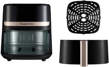 Аерофритюрниця Russell Hobbs Satisfry Rapid Air Fryer, 4,3 л, чорна