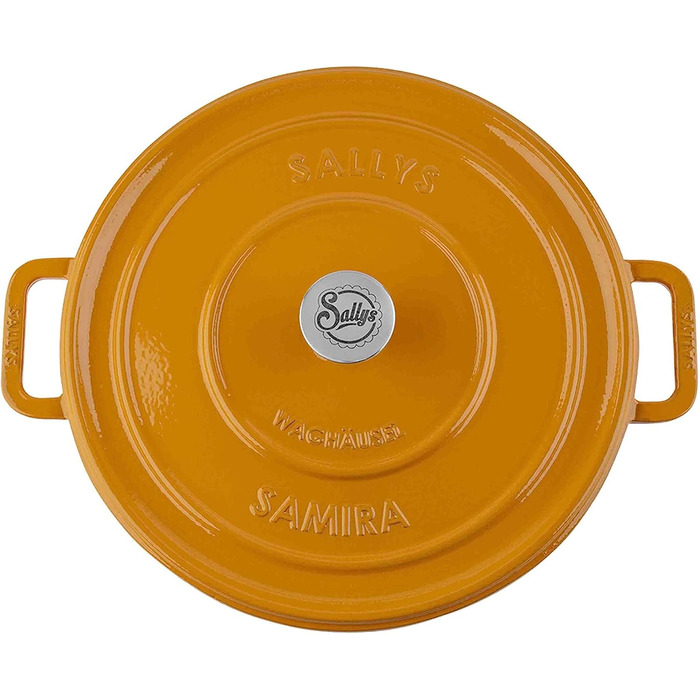 Чавунна каструля Sally's 'Samira Deluxe - міцна та високоякісна перлина для ідеального приготування їжі - об'ємом 2,2 літра, для в