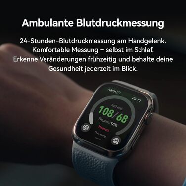 Розумний годинник HUAWEI Watch D2, 1,82-дюймовий AMOLED-дисплей, амбулаторний моніторинг артеріального тиску, тонкий дизайн, ЕКГ, функції для розумного способу життя, спільнота здоров&39я, сумісний з iOS та Android, чорний WATCH D2 Black