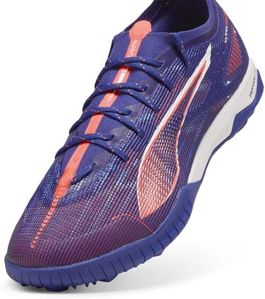 Футбольні черевики PUMA Unisex Ultra 5 Pro Cage 44.5 EU Lapis Lazuli Puma White Sunset Glow