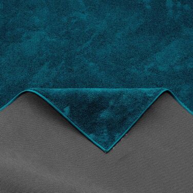 Розкішний супер м'який кудлатий килим з довгим ворсом Пухнастий м'який Вітальня Спальня Melia Бензин 160x230 см