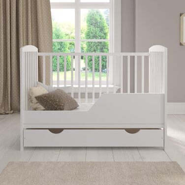 Дитяче ліжечко/спальне місце Love For Sleep 120x60 см з пінопластовим матрацом Біле дитяче ліжко Jacob Дитяче ліжко Дерев&39яне - Дитяче ліжко Дитяче ліжко, Ліжечко-трансформер Дитяче ліжко