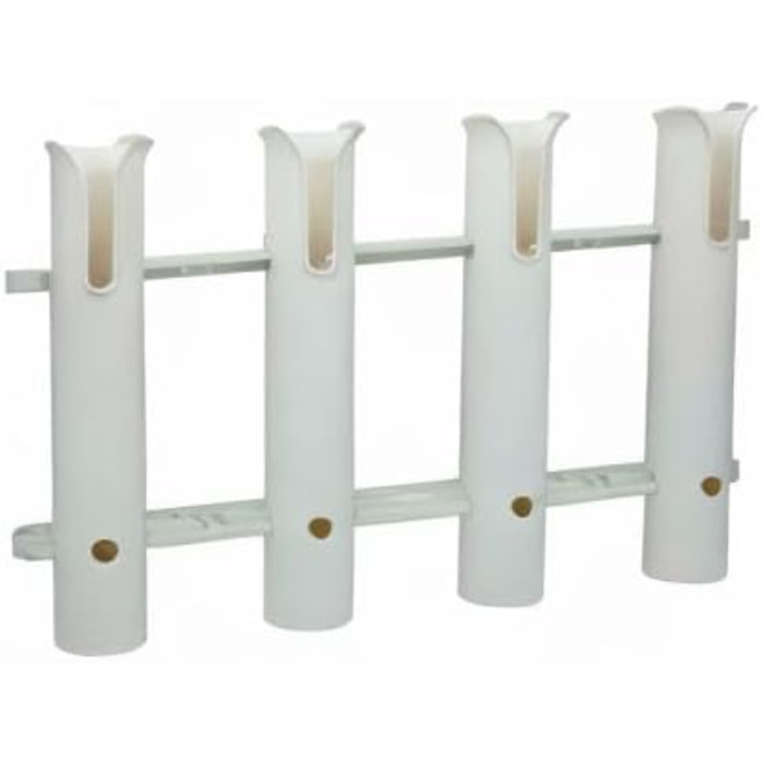 Настінні тримачі для вудок, трубки, ланки, тримач для вудок, стійки, 4-полюсні, білі