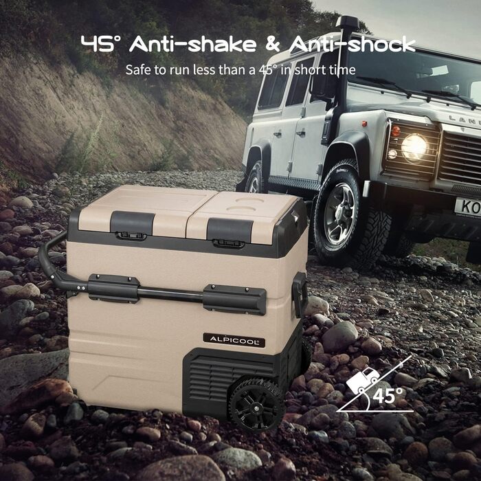 Літрів компресорний холодильник портативний холодильник 12/24V електрична морозильна камера для автомобіля, вантажівки, човна з ви