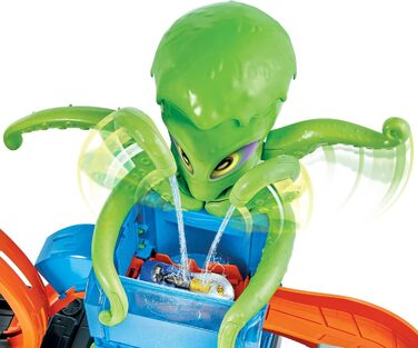 Ігровий набір City Color Reveal Ultimate Car Wash із резервуарами для води та 1 транспортним засобом, що змінює колір, гоночна тра