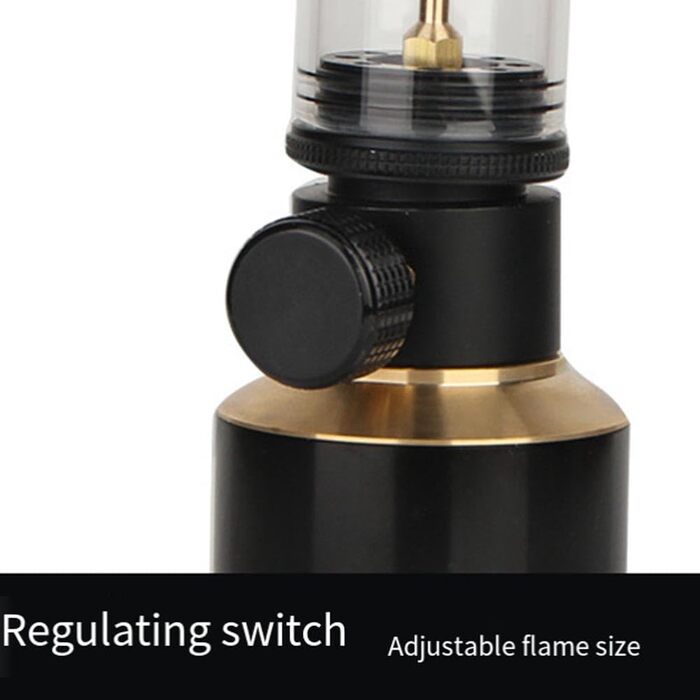 Газова лампа TsoLay для кемпінгу у формі свічки з порожньою банкою, атмосферна, газова лампа, ліхтар для коней, зовнішня, газовий пальник, лампа для намету, міцна, проста у використанні