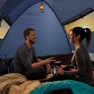 Намет для кемпінгу на 2/3/4 особи - Автоматичний швидкий намет 60-х років, водонепроникний та вітрозахисний, купольний намет з дощовиком, легкий намет для кемпінгу, піших прогулянок та трекінгу, зелений