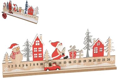 Дерев'яний адвент-календар Gcroet
