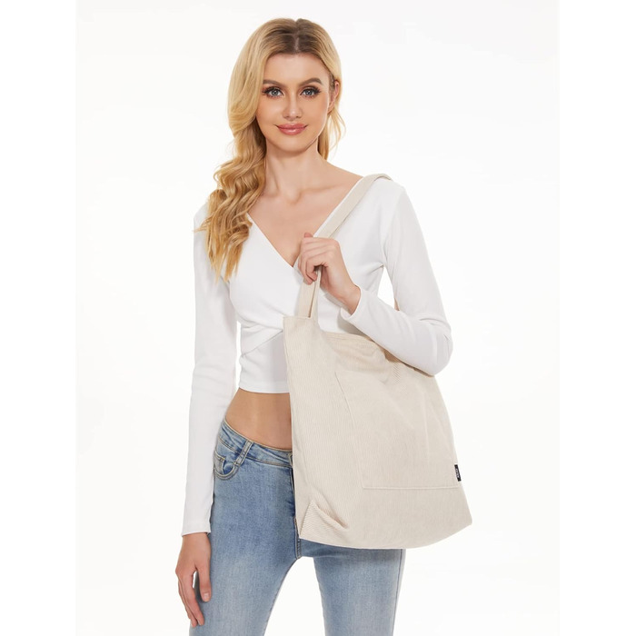 Шнурова сумка Жіноча сумка через плече на блискавці Водонепроникна сумка з кишеньковим відділенням Велика сумка для покупців Сумка