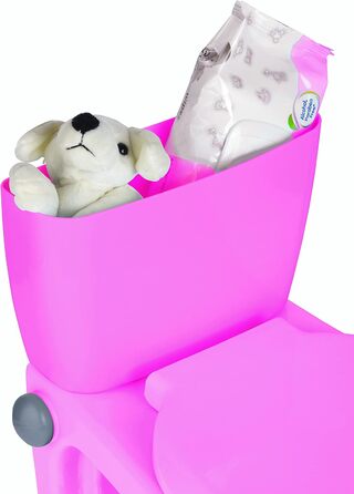 Перший туалет для малюків - рожевий