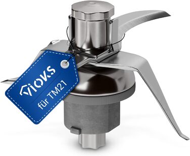 Ніж VIOKS до кухонного комбайна Vоrwerk Thermоmix ТM21 Ніж блендера з нержавіючої сталі SUS420 Thermоmix ТM 21 / Запчастини до кухонного комбайна Ніж ТМ 21