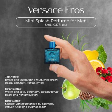 Набір мініатюр Versace Men Miniatures Set (4×5 мл)