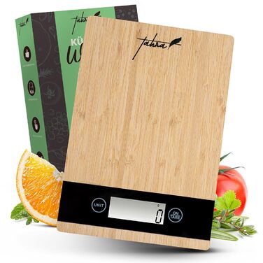 Кухонні ваги цифрові - Цифрові кухонні ваги до 5 кг - Цифрові ваги з рідкокристалічним дисплеєм - Кухонні ваги для випічки, пригот
