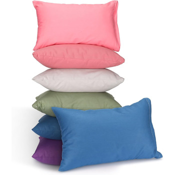 Міні-подушка Kigley для дитячої кімнати, 23 х 35 см, маленька дитяча подушка для подорожей, м'яка, дихаюча, бавовняна, дитяча поду