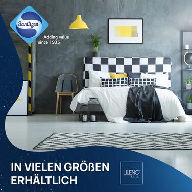 Подушка LILENO HOME 80x80 (комплект з 2 шт.) Можна прати при 95C, Oeko-Tex та зроблено в Німеччині Регульована подушка 80x80 для райського сну Подушка 80x80 см з приємним запахом Комплект з 2 шт.