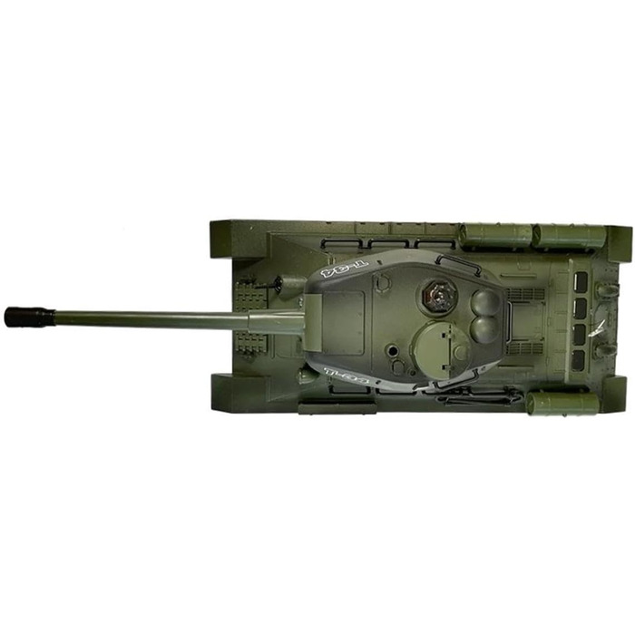 Радіокерований танк T-34 Битва Панцерів 128, оливково-зелений, з вбудованою інфрачервоною системою бою 2,4 ГГц (efaso 99815)