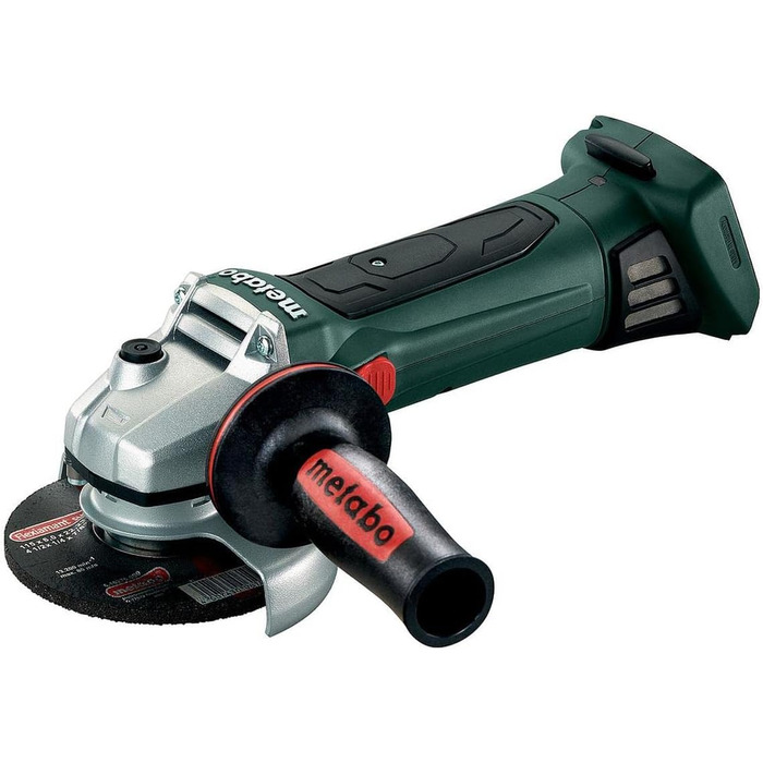 Акумуляторна кутова шліфувальна машина Metabo W 18 LTX 125 Quick (602174840) 18 В Li-Ion (без акумулятора, без зарядного пристрою)