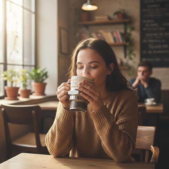 Кухоль із свічками запалювання, іскри, кавова кружка, дорожній посуд, механічний ентузіаст, подарунок, автомобіль