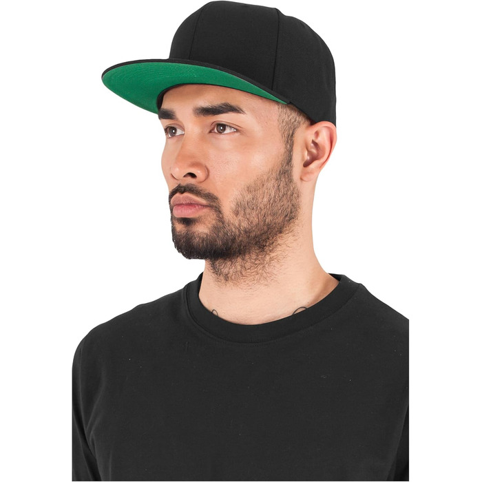 Flexfit Unisex Classic Snapback One Size Black, Flexfit Unisex Classic Snapback One Size Black
