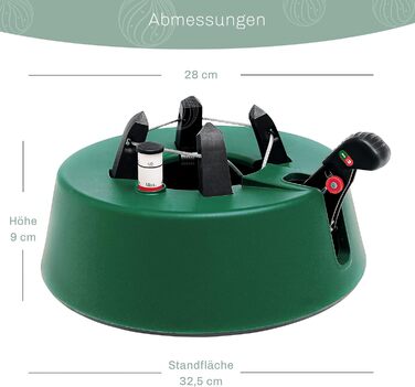 Підставка для ялинки зелений Blumixx