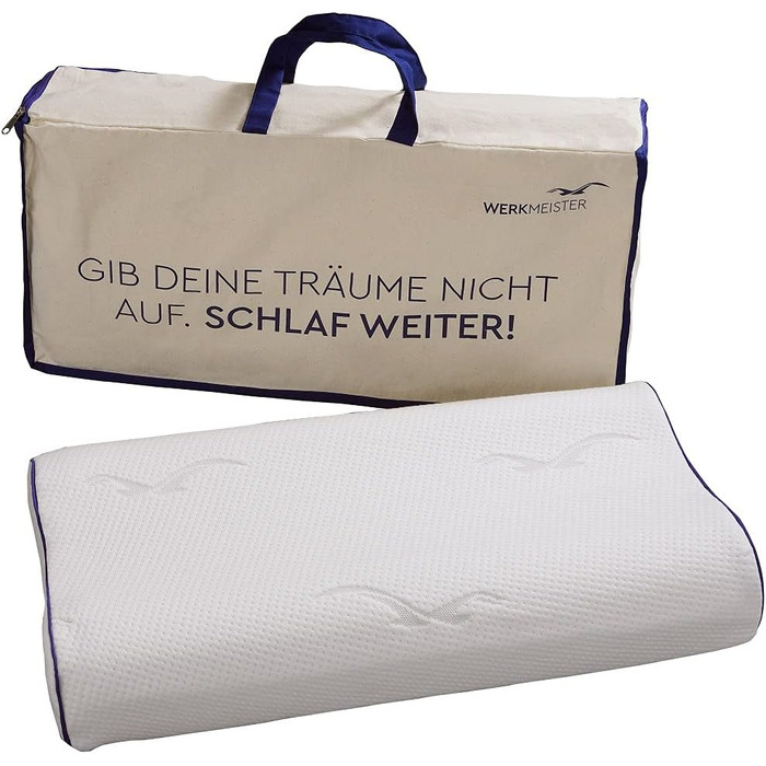 Латексна подушка для шиї - 32 x 65 x 8,5 см - плоска низька подушка - дихаюча та еластична, 8 -