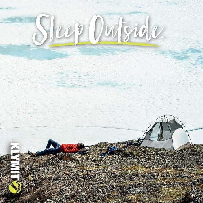 Надувна подушка для кемпінгу та подорожей Klymit Pillow X кольору койота та піску