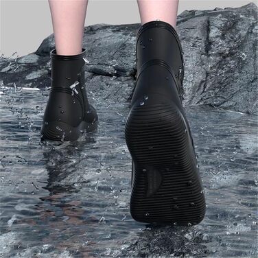 Зносостійке чоловіче рибальське взуття, нековзні робочі гумові чоботи для чоловіків, садові гумові чоботи, чоботи для активного відпочинку дорослих, розмір 39, чорні