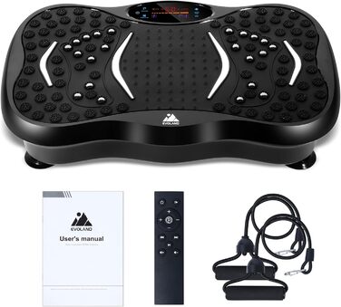 Віброплатформа EVOLAND Fitness 3D з 5 програмними режимами