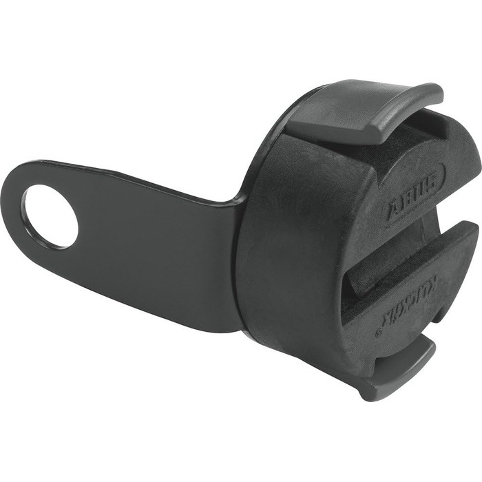 Тросовий замок ABUS Steel-O-Flex Raydo Pro 1460/85 KF - Комплект велосипедних замків з кронштейном KF для болта затискача велосипедного сидіння - 20 мм рівень безпеки 6 - Чорний одинарний