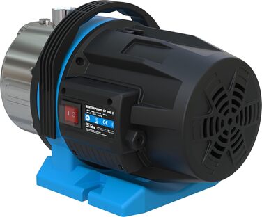 Садовий насос GP 1045 E (1000 Вт, продуктивність 4500 л/год, макс. висота подачі 45 м, макс. висота всмоктування 8 м, корпус насоса з нержавіючої сталі, робоче колесо з Noryl, термозахисний вимикач, ергономічна ручка для перенесення)