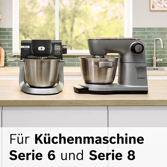 Набір для нарізки овочів Bosch VeggieLove MUZS68VL 5 дисків для тертки та нарізки, аксесуар для кухонних комбайнів Bosch Serie 6, Serie 8, OptiMUM