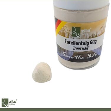 Тісто для форелі Zite Fishing зі смаком часнику 60 г Ефективна плаваюча наживка для форелі Наживка для форелі яскравих неонових кольорів з блискітками, набір із 5 міксів для тіста для форелі