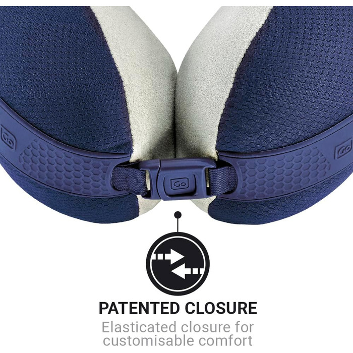 Подушка для шиї Go Travel Memory Dreamer - чорна