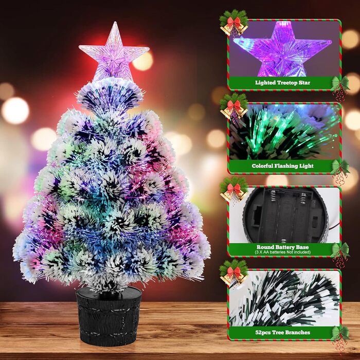 Міні-ялинка з підсвіткою CORST