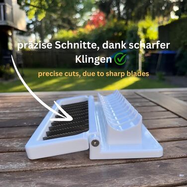 Слайсер Currywurst для дому швидкі та навіть скибочки ковбаси Міцні з'єднання гострі леза Нарізка ковбаси