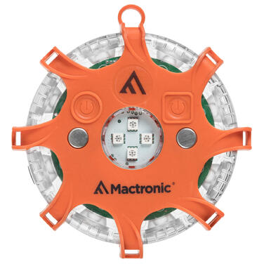 Комплект ліхтарів професійних Mactronic X-Flare (30 Lm) Red/Blue/Amber Recharg 12/220V (PSD0112)