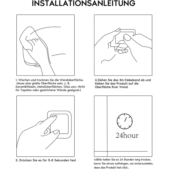 Тримач для туалетного рушника Без свердління Тримач для туалетного рушника з матової нержавіючої сталі Тримач для туалетного рушни