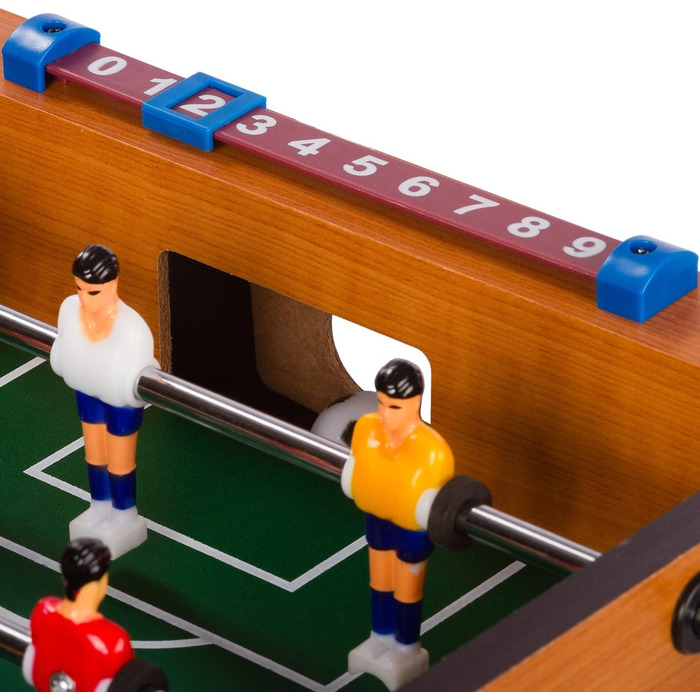 Міні-настільний футбол GAMES PLANET Mini Kicker Dundee – світле дерево