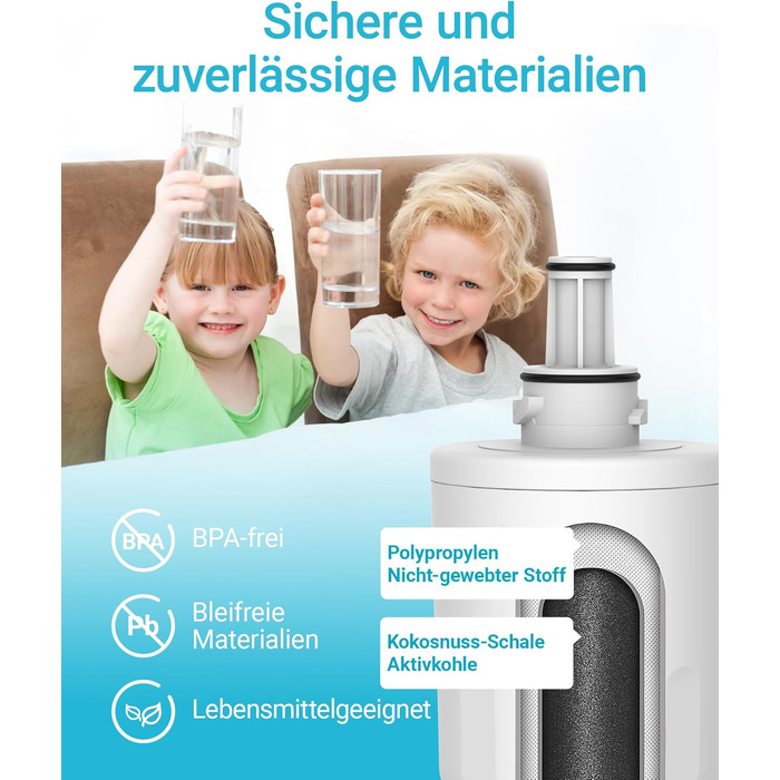 Фільтр для води AQUACREST для холодильників Samsung AquaPure Plus DA29-00003G, DA29-00003B, DA29-00003A, DA97-06317A, HAFCU1/XAA, HAFIN2/EXP APP100 WF289 (2 шт.)