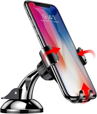 Автомобільний тримач Baseus SUYL-XP09, чорний/червоний