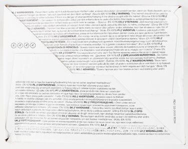 Міцний велосипедний шолом для дітей - індивідуальне регулювання розміру - оптимізована вентиляція 55-58 см синьо-білий матовий, 3