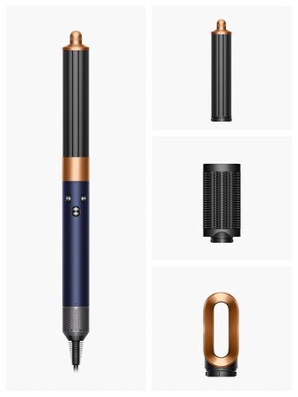 Мультистайлер та сушарка для волосся Dyson Airwrap Origin, темно-синій/мідний