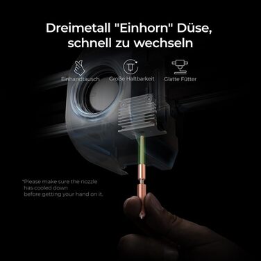 Принтер Creality K1C, 2024, 600 мм/с, без забивання, Оновлення K1 за допомогою камери зі штучним інтелектом, підтримка друку при 3